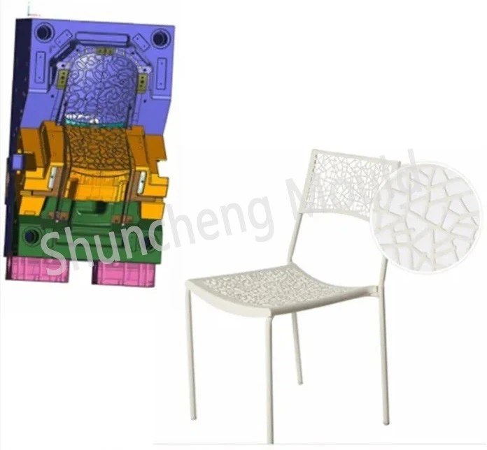 Plastic Transparent Chair Mould